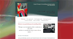 Desktop Screenshot of gestalttherapist.co.uk